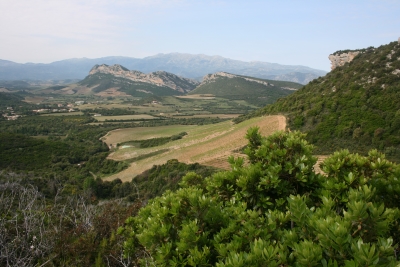 foto landschap binnenland noord corsica
