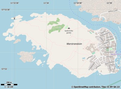 Marstrandsön kaart