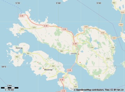 Rennesøya kaart