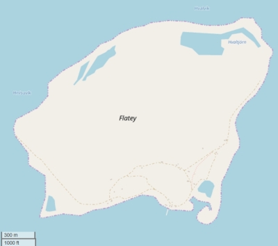 Flatey kaart