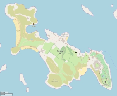 Grande-Île kaart