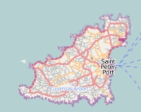 Guernsey kaart