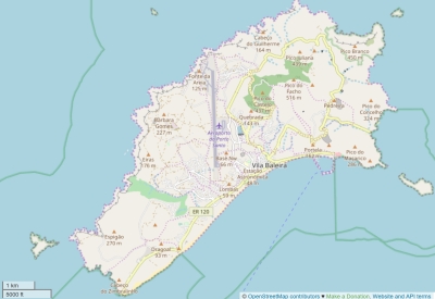 Porto Santo kaart