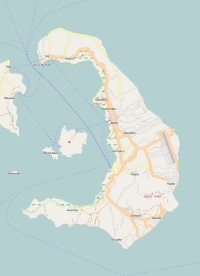 Santorini kaart