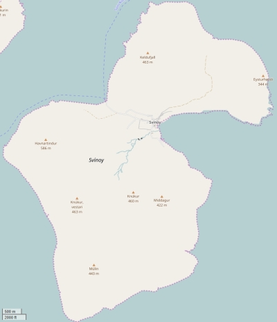 Svínoy kaart