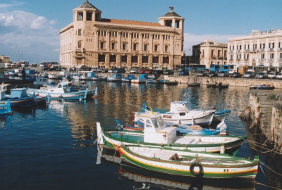 foto haven van siracusa sicilie