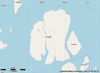 Arnøya kaart