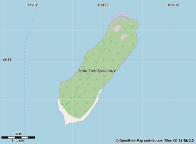 Isola di Sant’Apollinare kaart