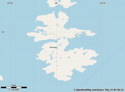 Rolvsøya kaart