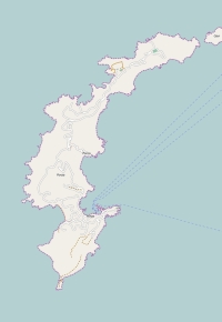 Isola di Ponza kaart