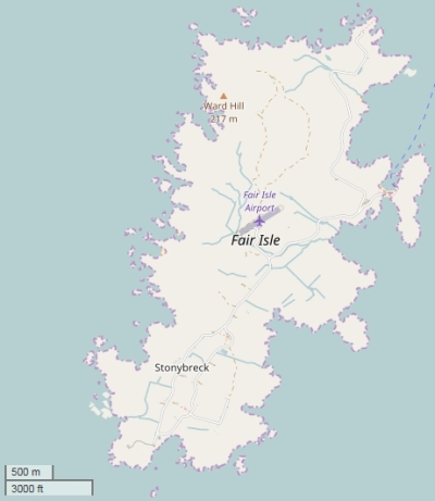 Fair Isle kaart
