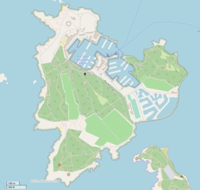 Île des Embiez kaart