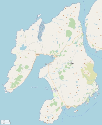 Islay kaart